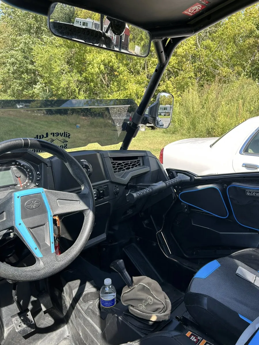 Polaris RZR cockpit after a detail